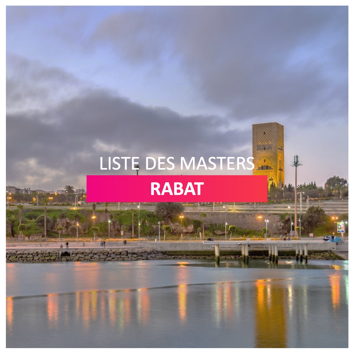 Liste des masters Rabat l Dates-concours.ma