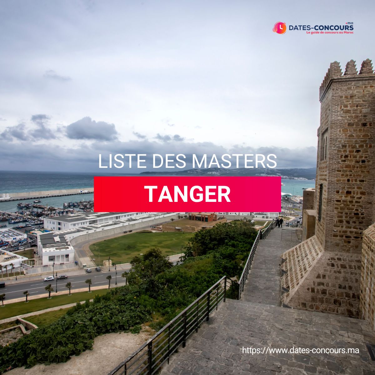Liste des masters à Tanger l Dates-concours.ma