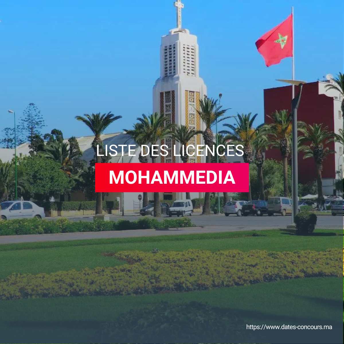 LISTE DES LICENCES MOHAMMEDIA I DATESCONCOURS.MA
